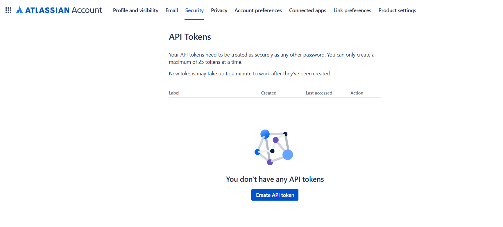 Create and Manage API Tokens