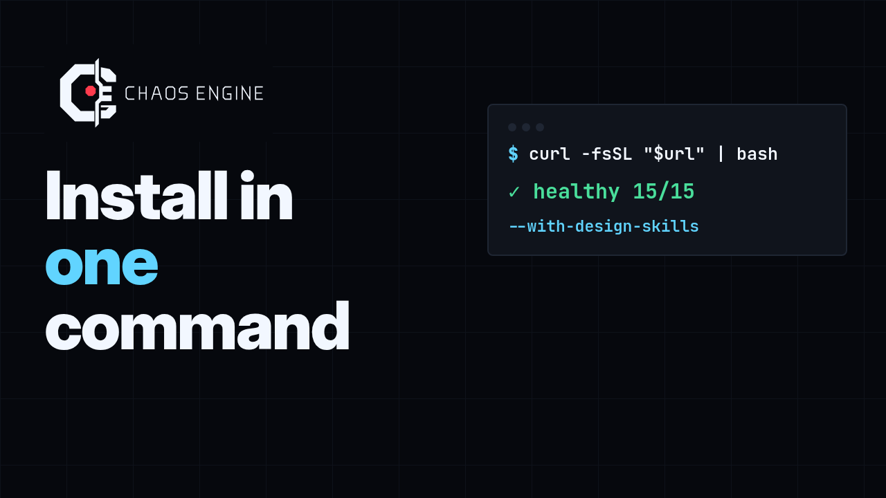 فيديو: تثبيت ChaosEngine خطوة بخطوة